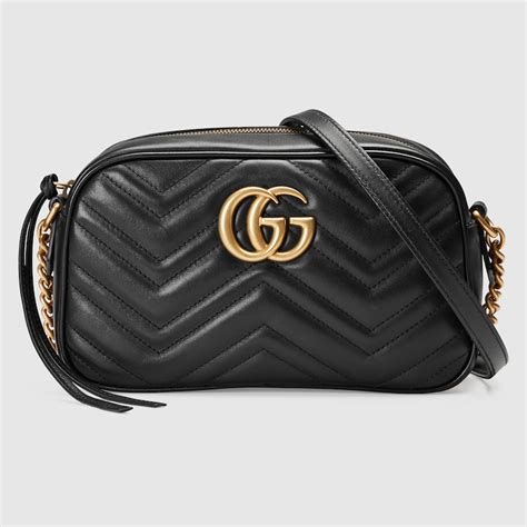 gucci shopper nera marmont|gg marmont handbags.